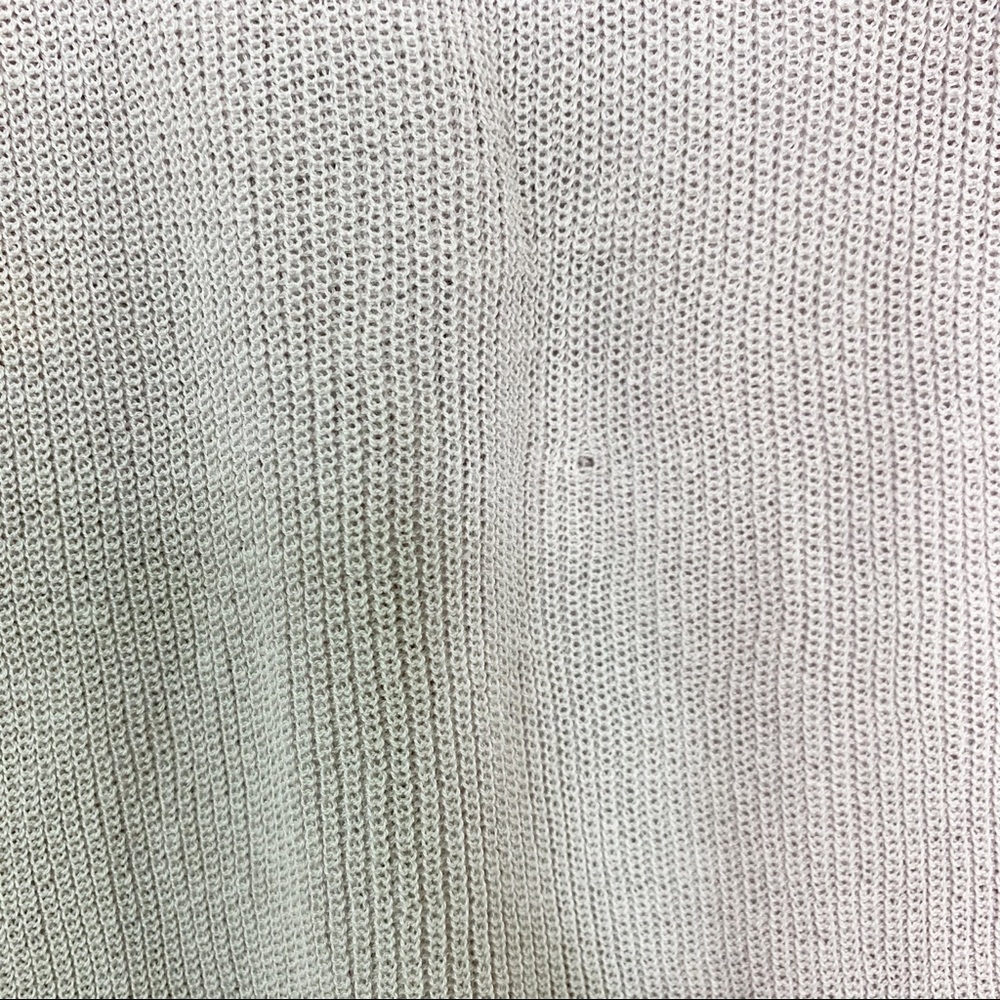 LA Made 3/4 Sleeve Deep V Tie Back Knit Top - Picture 8 of 8